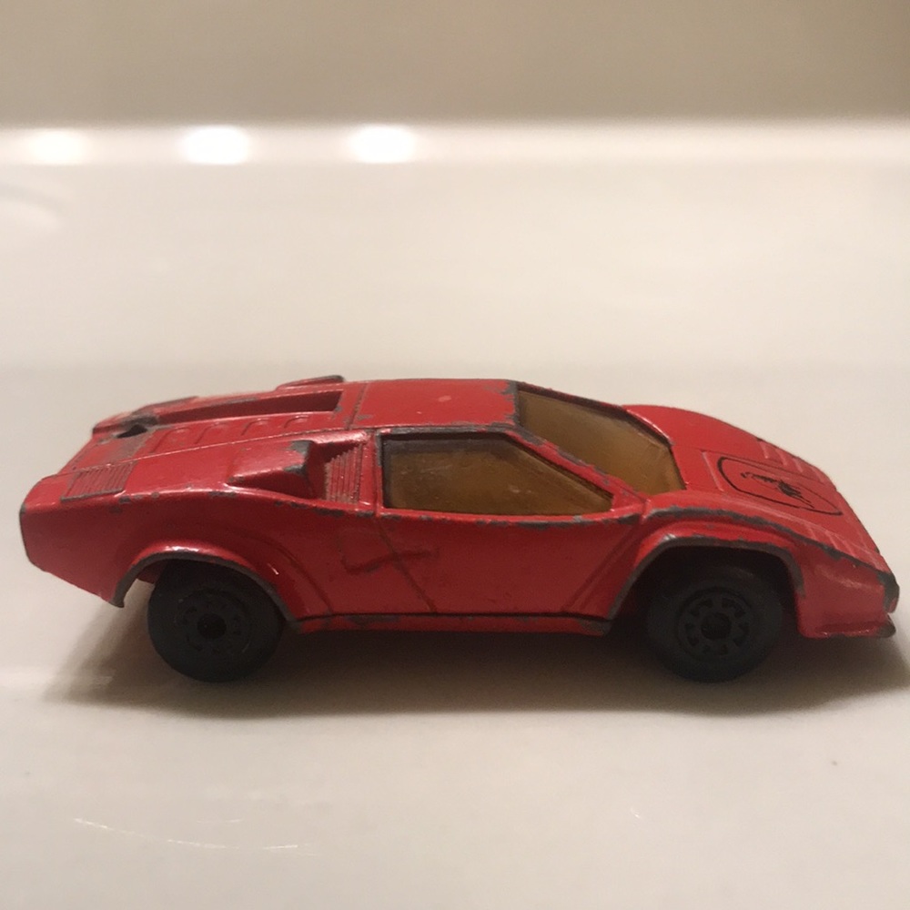 Rare Matchbox Lesney 1985 Lamborghini LP500s countach made Macau